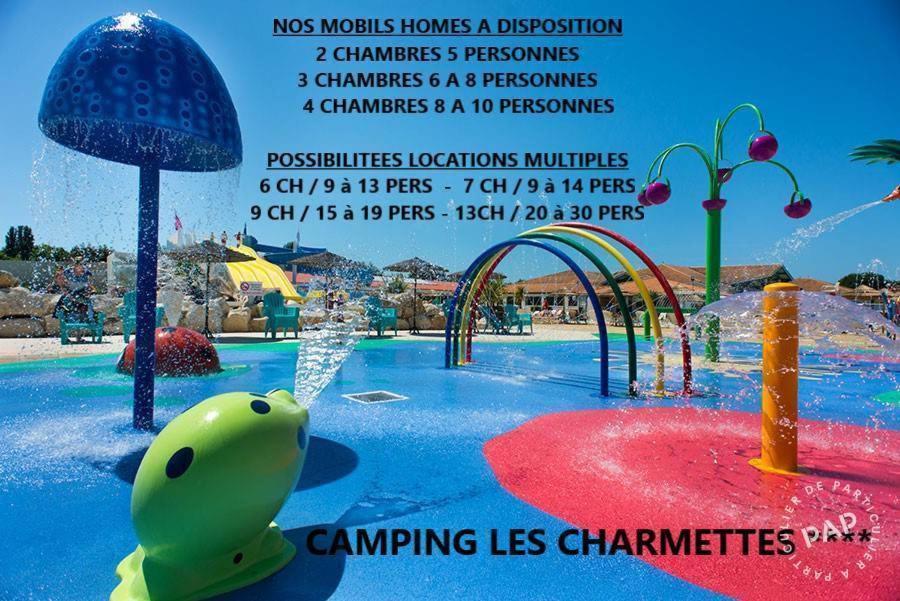 Les Mobiles Homes De La Palmyre レ・マトゥ エクステリア 写真